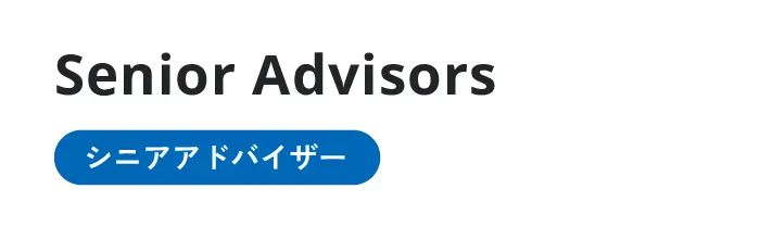 シニアアドバイザー