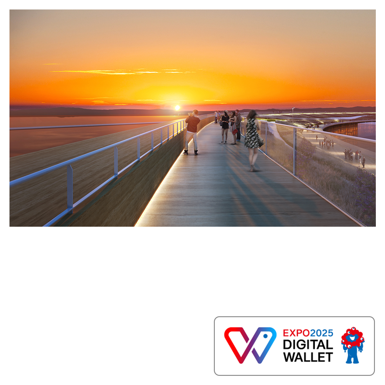 Ring Skywalk Sunset View