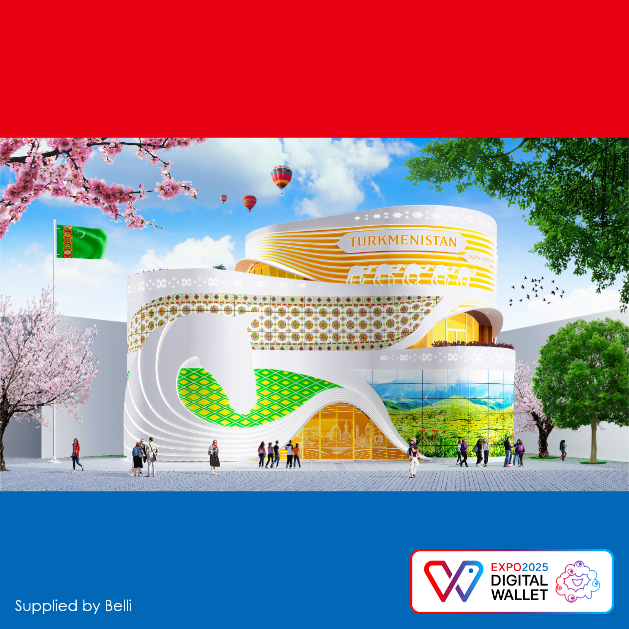 Turkmenistan Pavilion -Inspiring a Better Tomorrow-