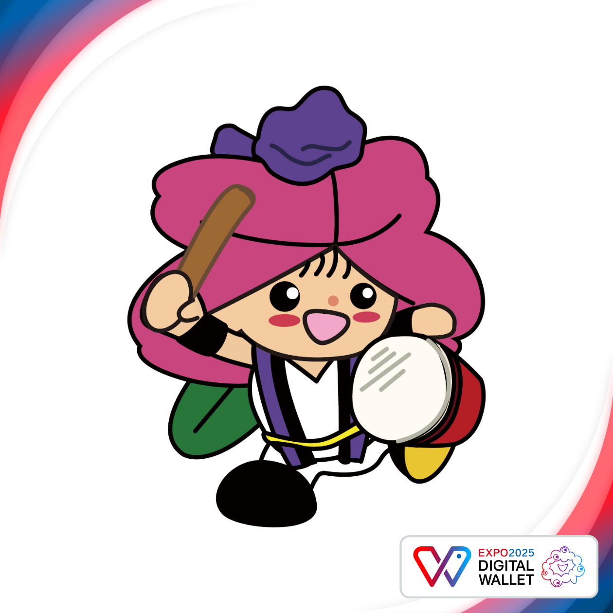 Tsujiis the mascot character of Taisho Ward, Osaka City, inspired by the wards flower, the azalea.Part 4