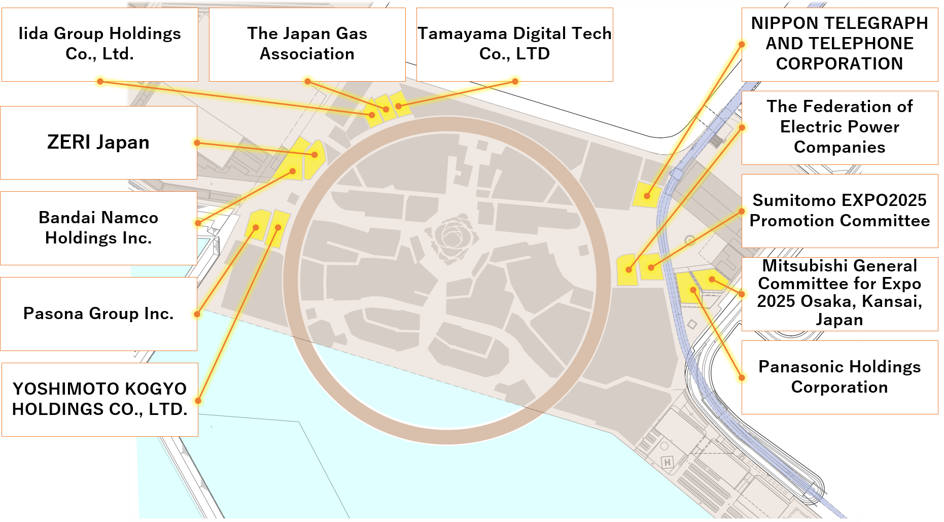 KYOTO EXPO 2025 Kansai Pavilion ピンバッジ Overall engineering support for 'null²' Pavilion at Expo