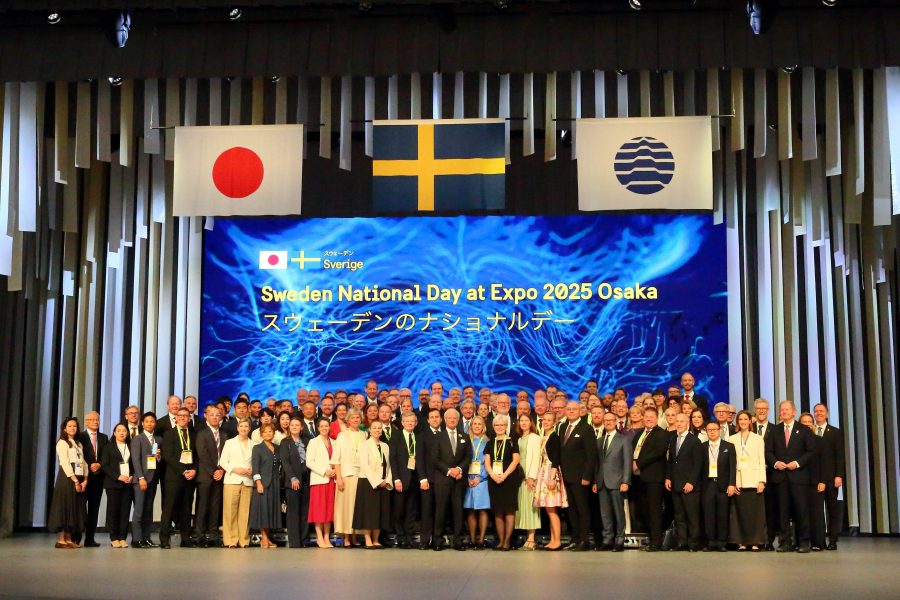 The Sweden National Day ceremony held on 14 May