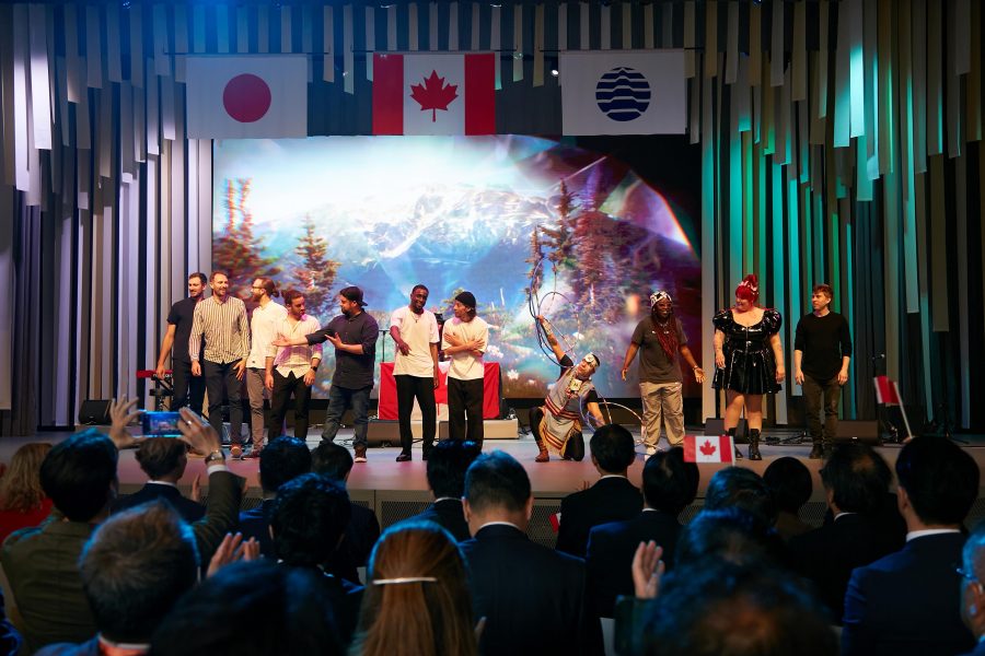 The Canada National Day ceremony held on 17 May