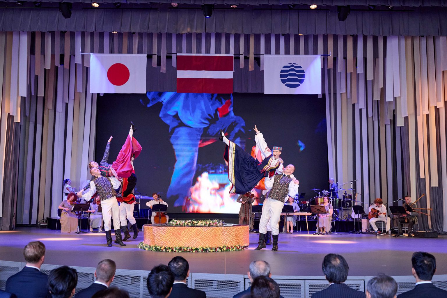 The Latvia National Day ceremony held on 20 May