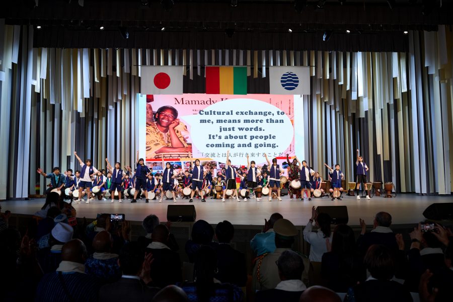 The Guinea National Day ceremony held on 10 June