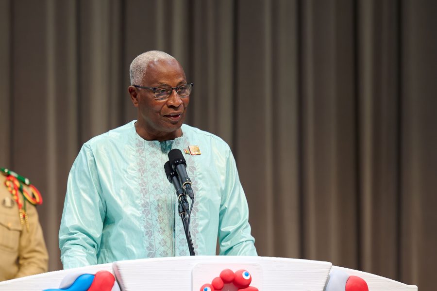 The Guinea National Day ceremony held on 10 June