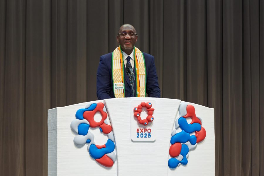 The Côte d'Ivoire National Day ceremony held on 13 June
