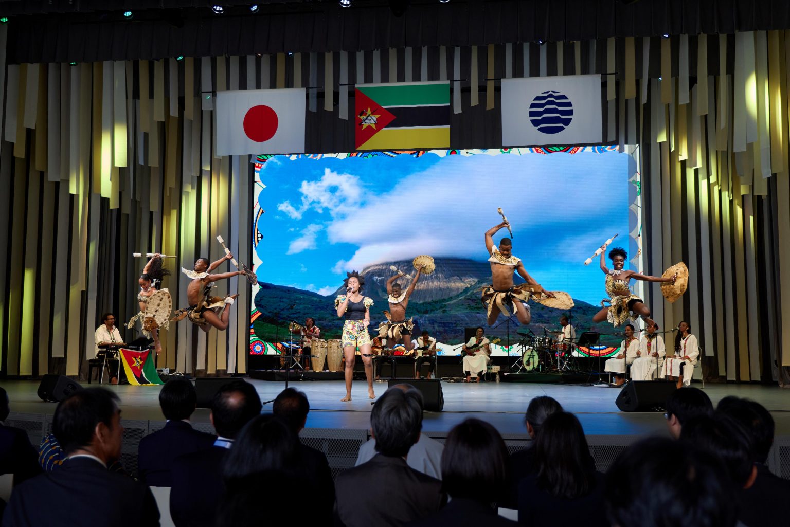 The Mozambique National Day ceremony held on 16 June
