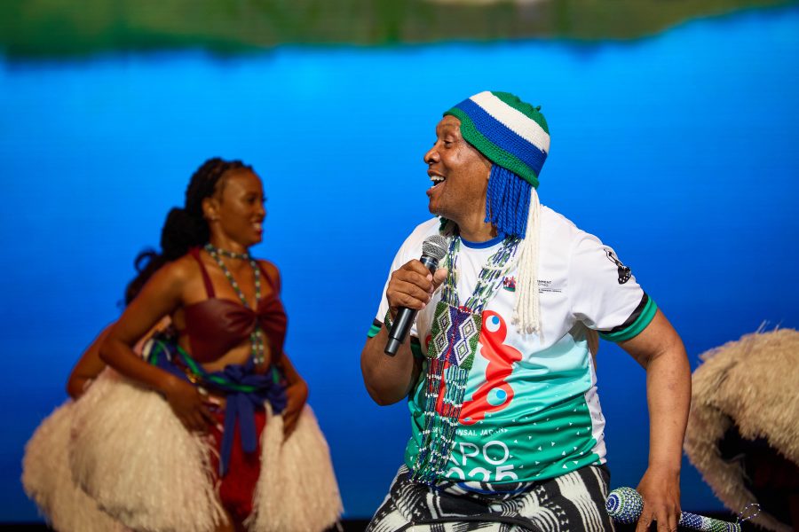 The Lesotho National Day ceremony held on 1 July