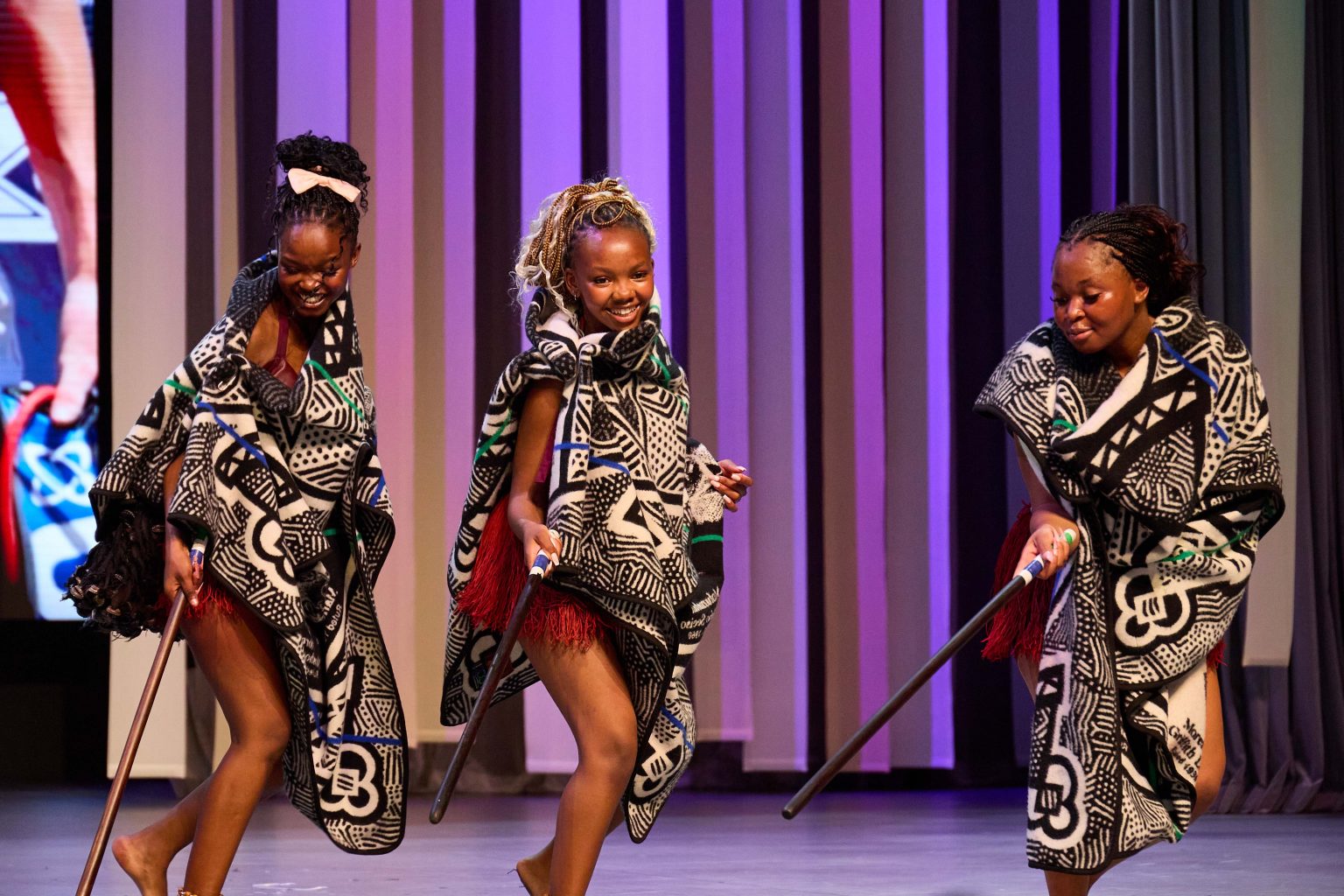 The Lesotho National Day ceremony held on 1 July