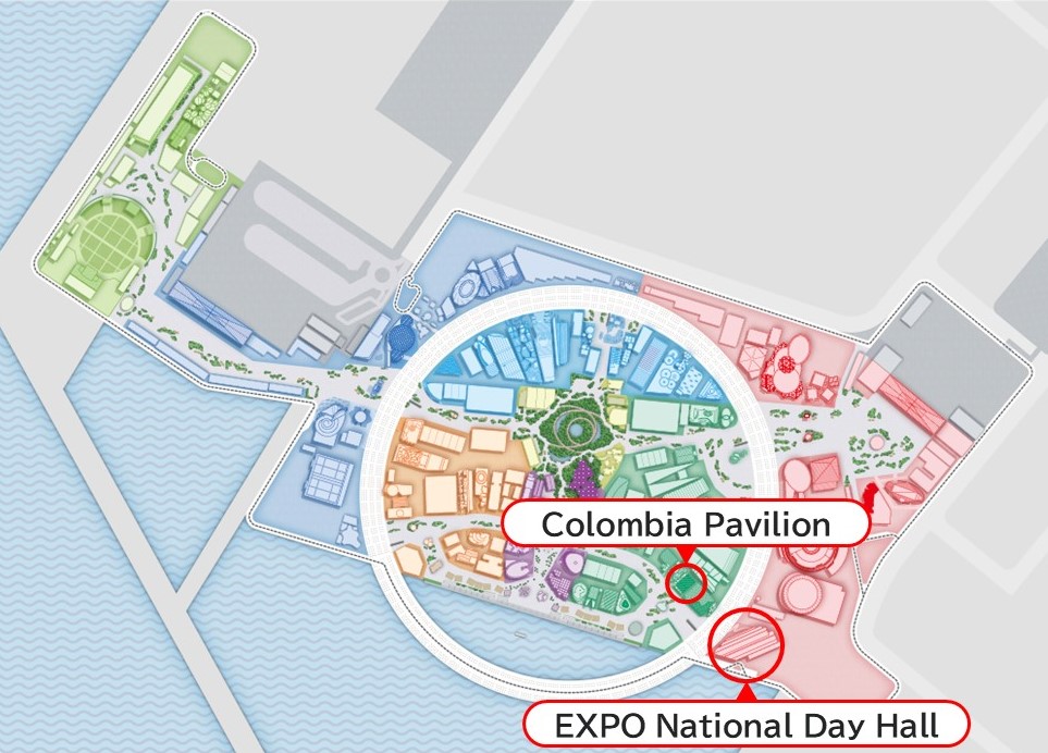 EXPO2025 Site Map