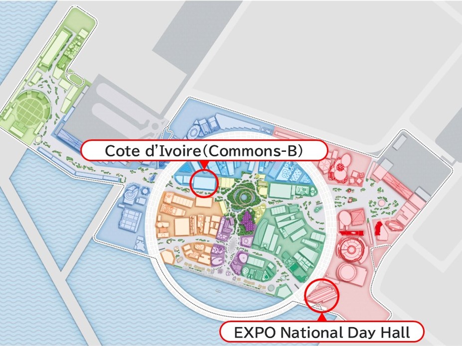 Map of the venue