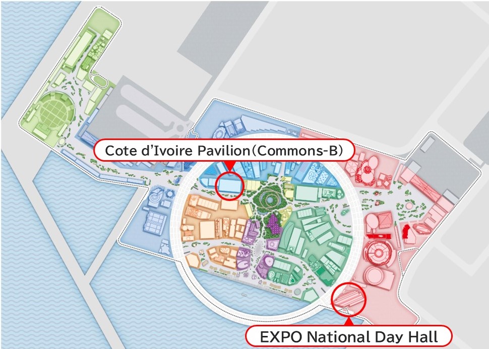 EXPO2025 Site Map