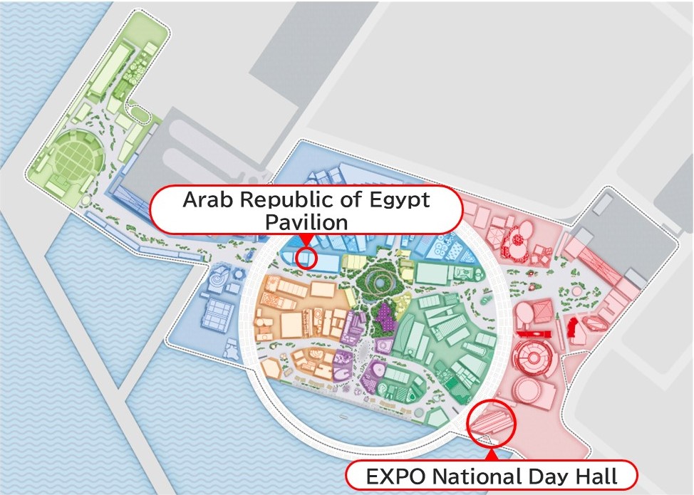 EXPO2025 Site Map
