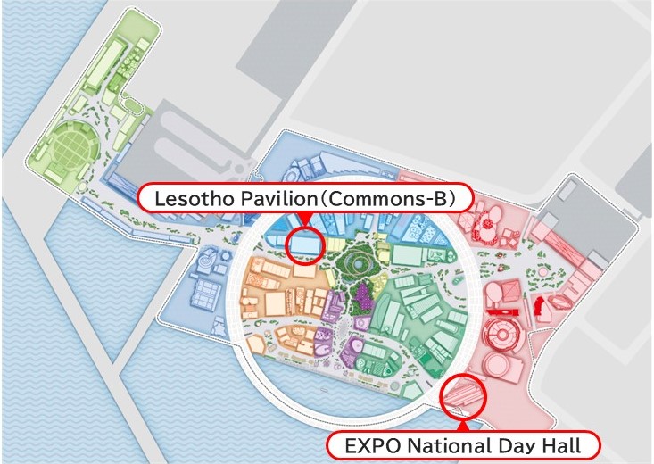 EXPO2025 Site Map