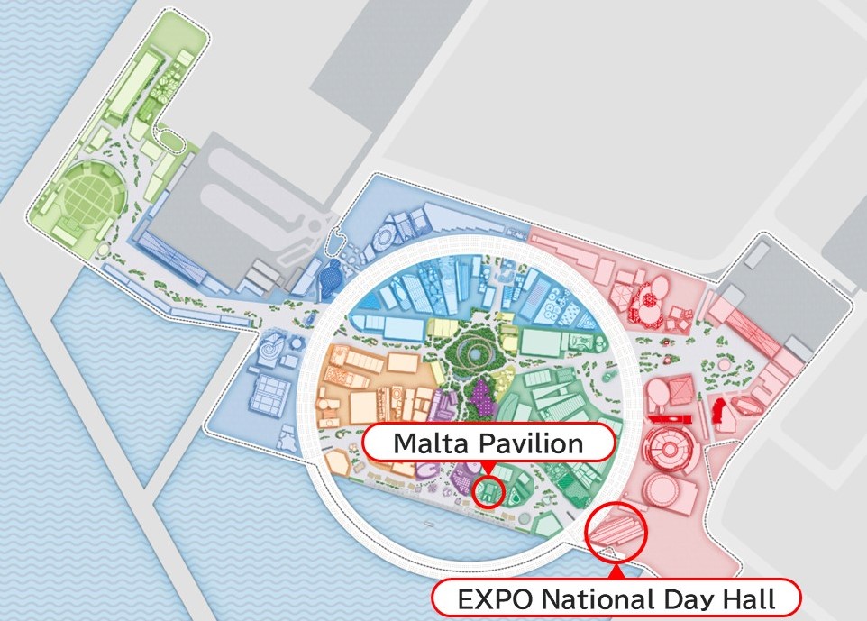 EXPO2025 Site Map
