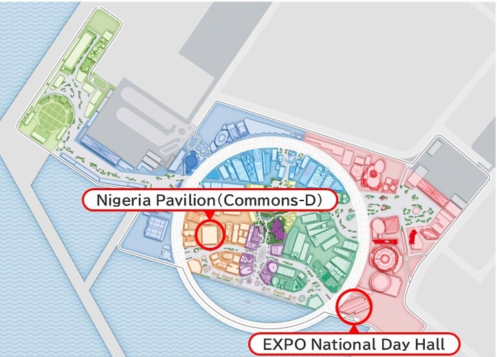 EXPO2025 Site Map