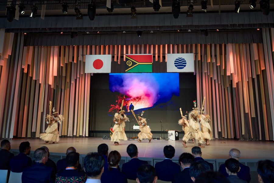 The Vanuatu National Day ceremony held on 30 July