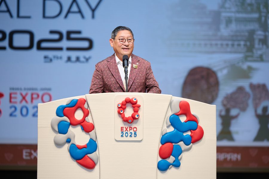 The Cambodia National Day ceremony held on 5 July