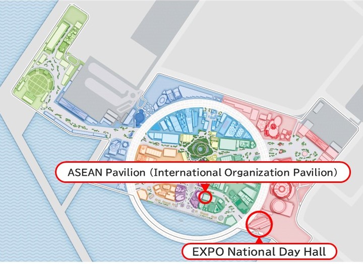 EXPO2025 Site Map