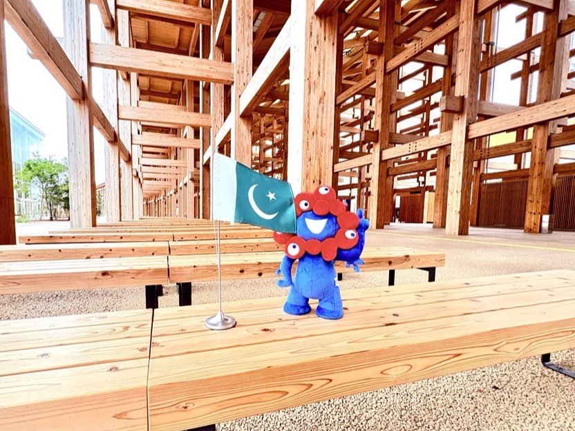 Myakmyak and Pakistani Flag