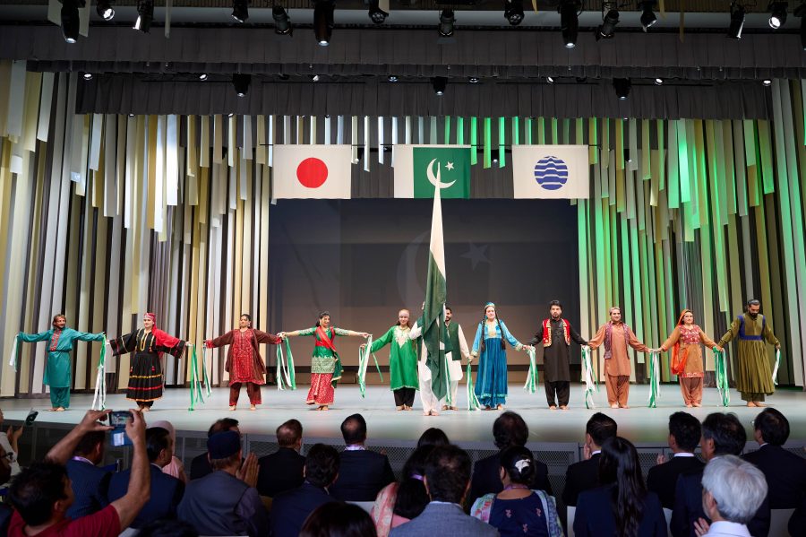 The Pakistan National Day ceremony held on 14 August