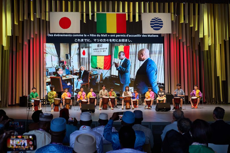 The Mali National Day ceremony held on 2 August