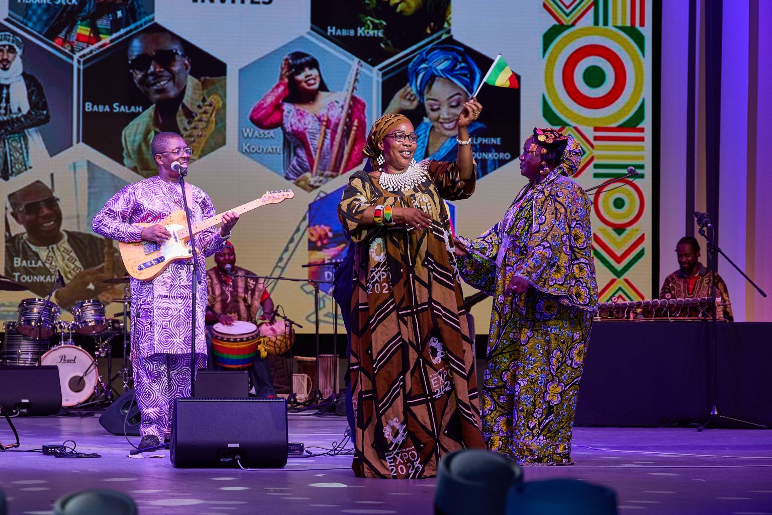 The Mali National Day ceremony held on 2 August
