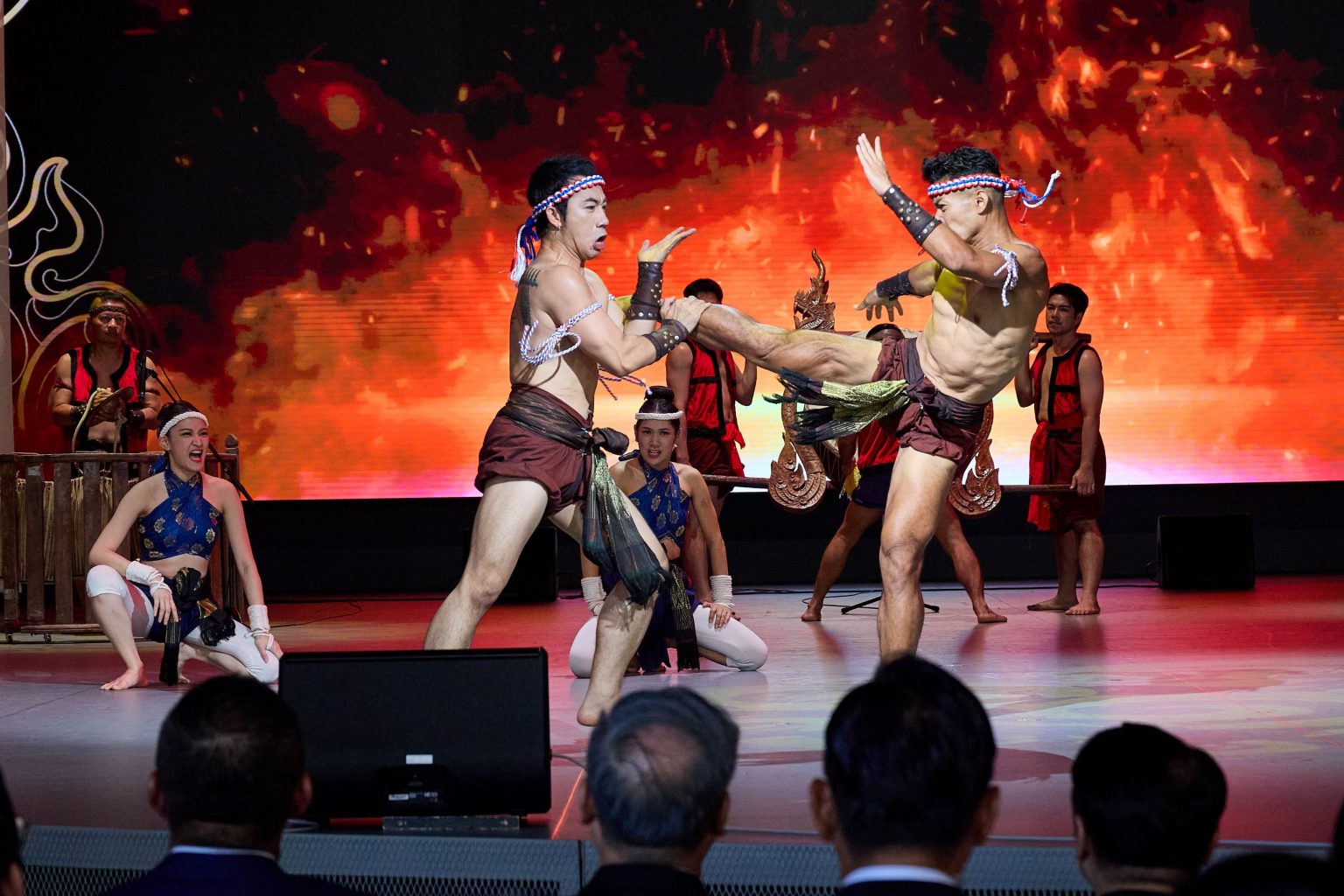 The Thailand National Day ceremony held on 18 August