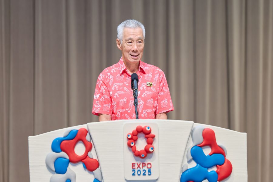 The Singapore National Day ceremony held on 24 August