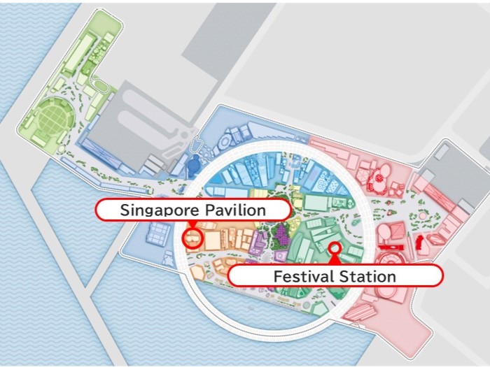 EXPO2025 Site Map