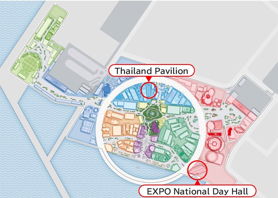 EXPO2025 Site Map