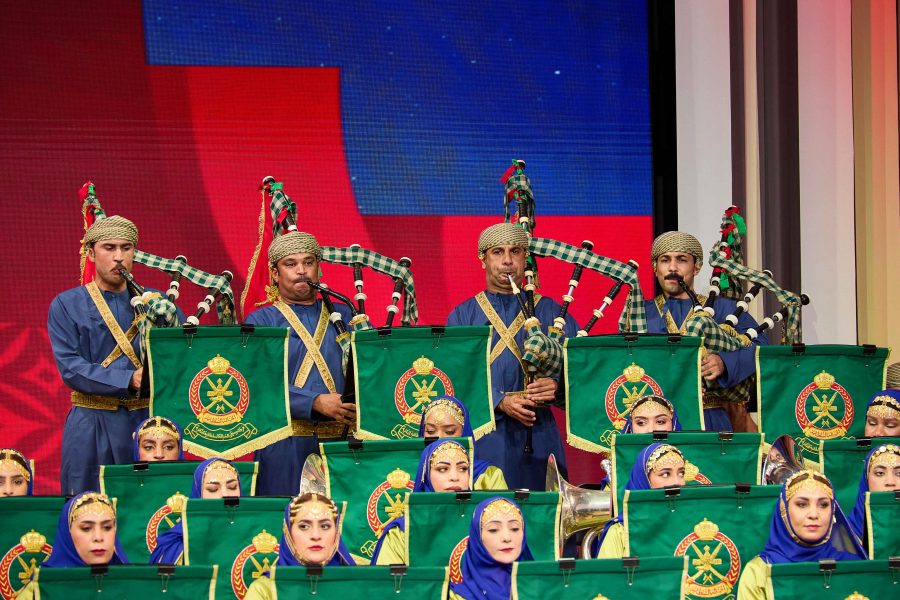 The National Day of Sultanate of Oman ceremony held on 20 September