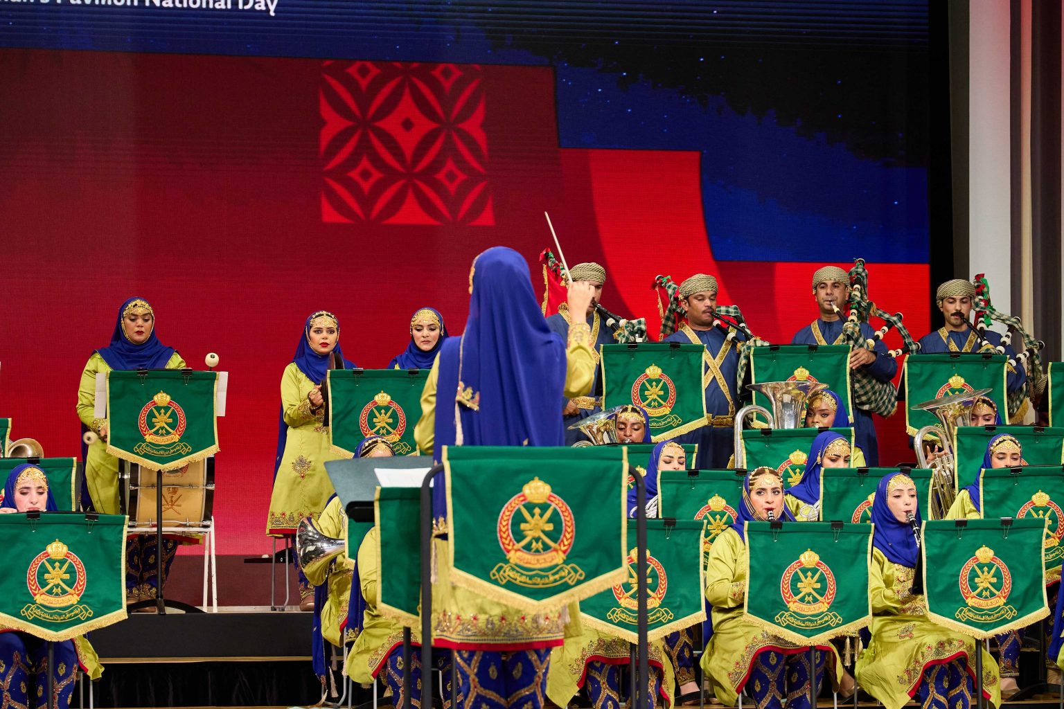 The National Day of Sultanate of Oman ceremony held on 20 September