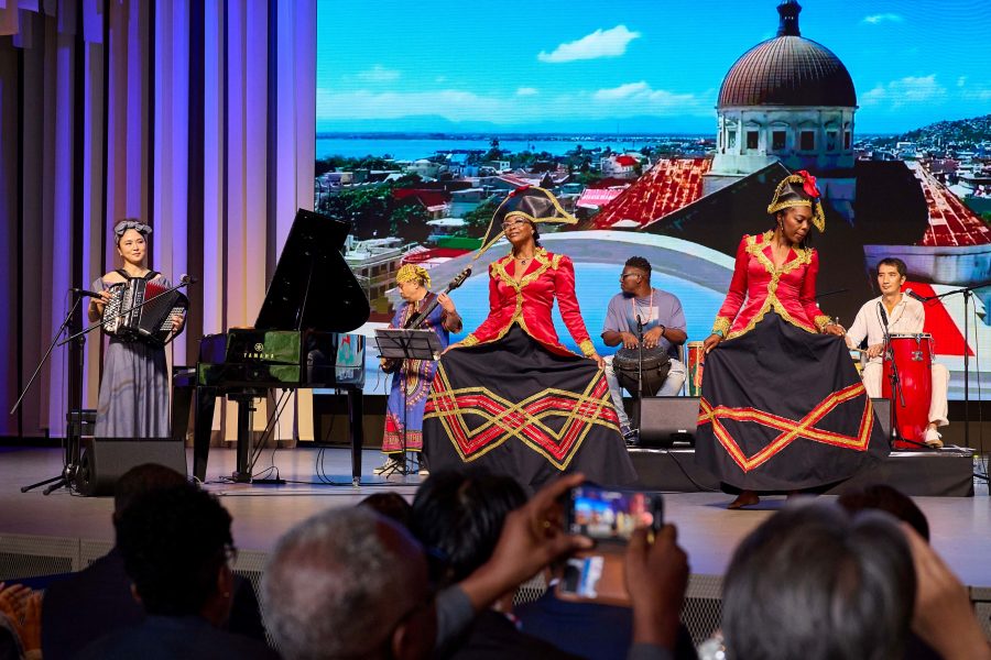 The National Day of Haiti ceremony held on 11 October