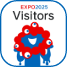 万博Visitorsアプリ