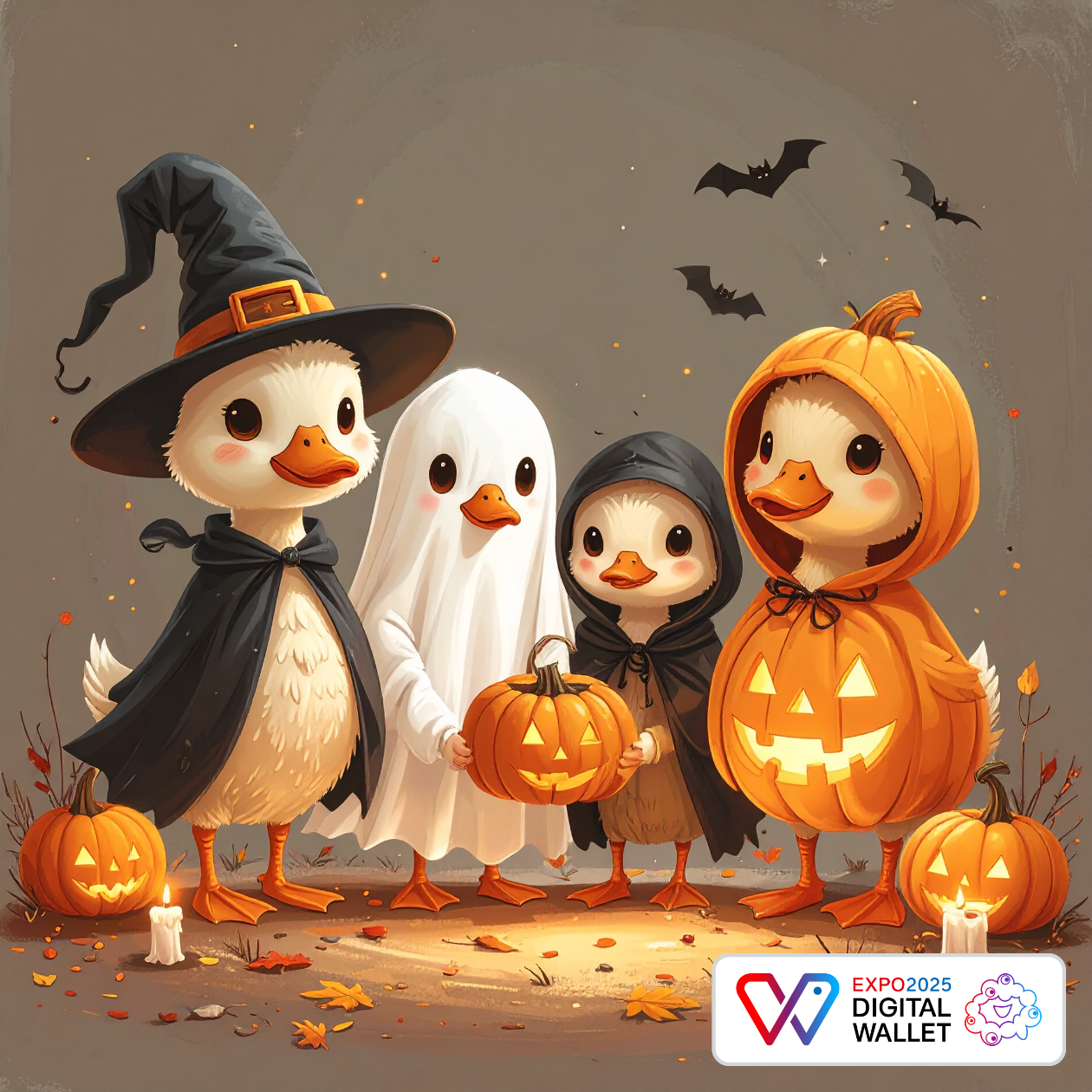 Trick-or-Treat Ducks