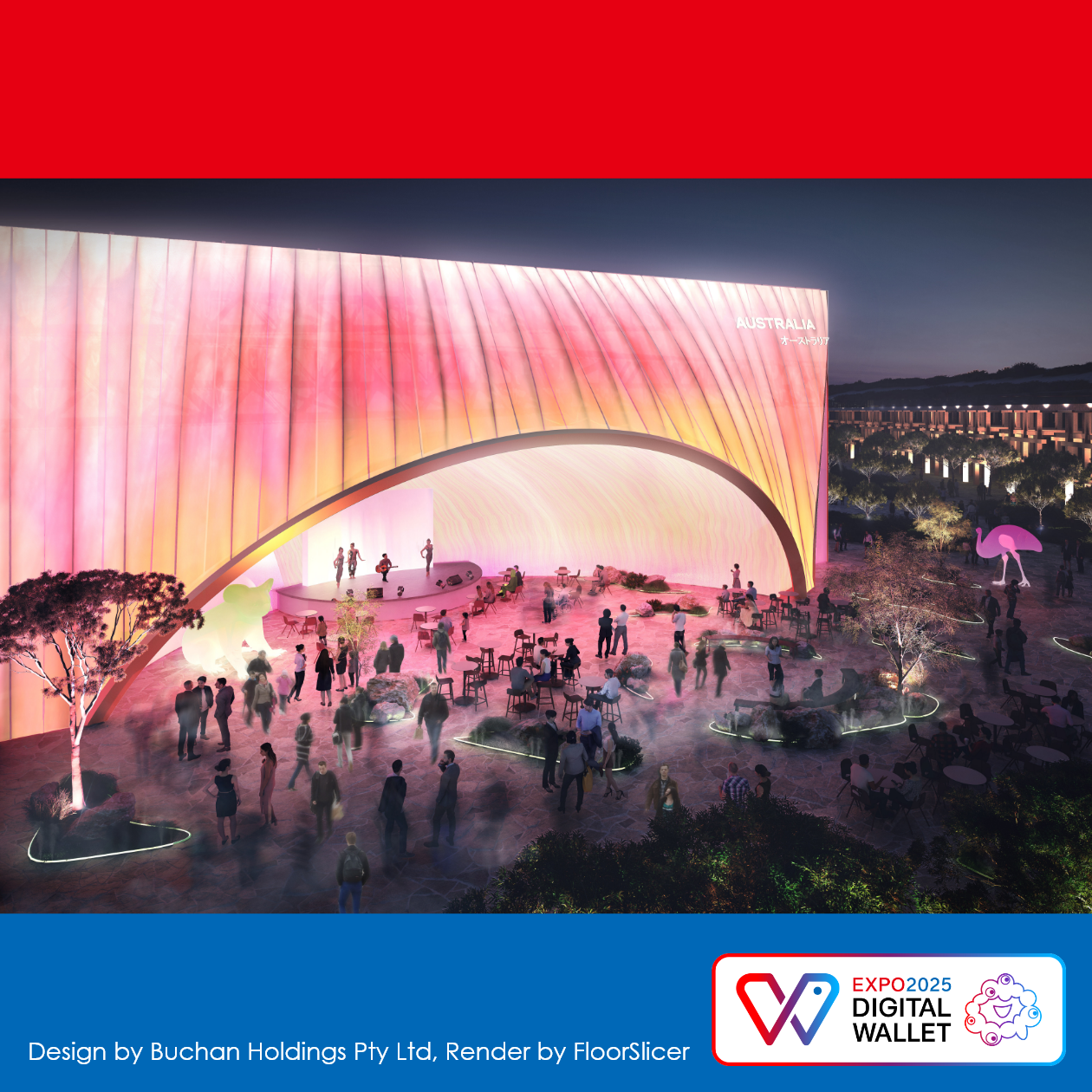 オーストラリアパビリオン Chasing the Sun -太陽の大地へ-