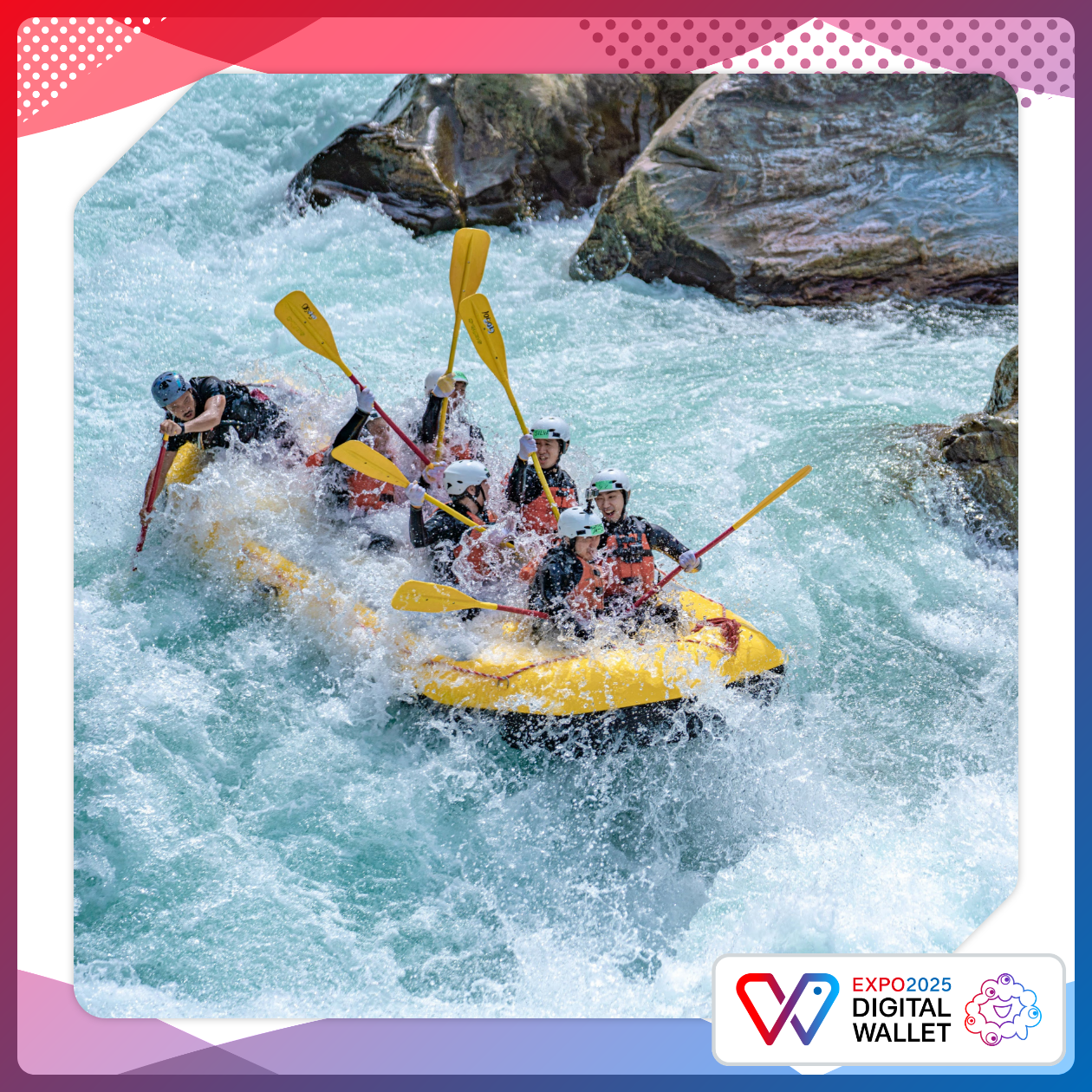 吉野川ラフティング