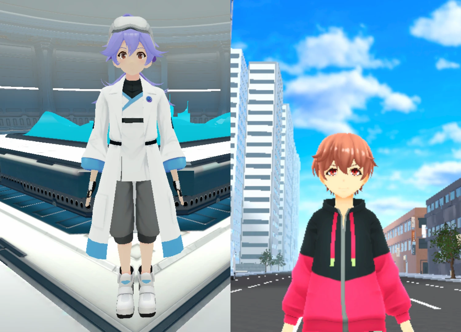 バーチャル未来の都市