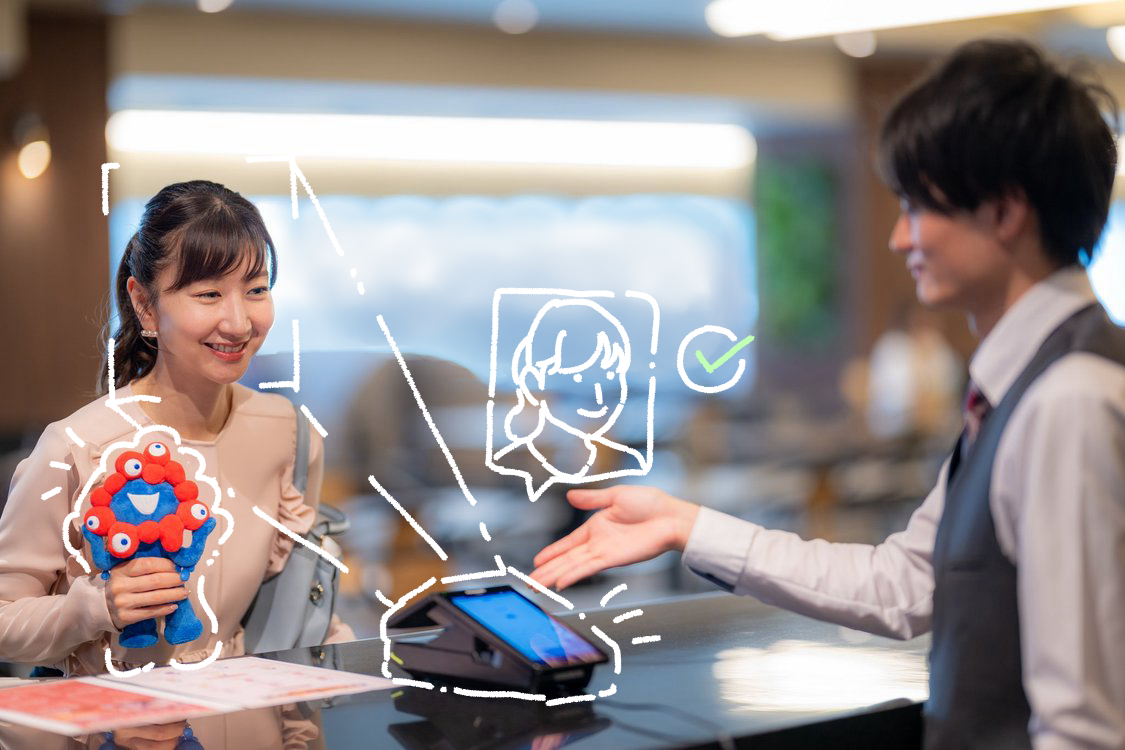 イメージ（顔認証・店舗端末）