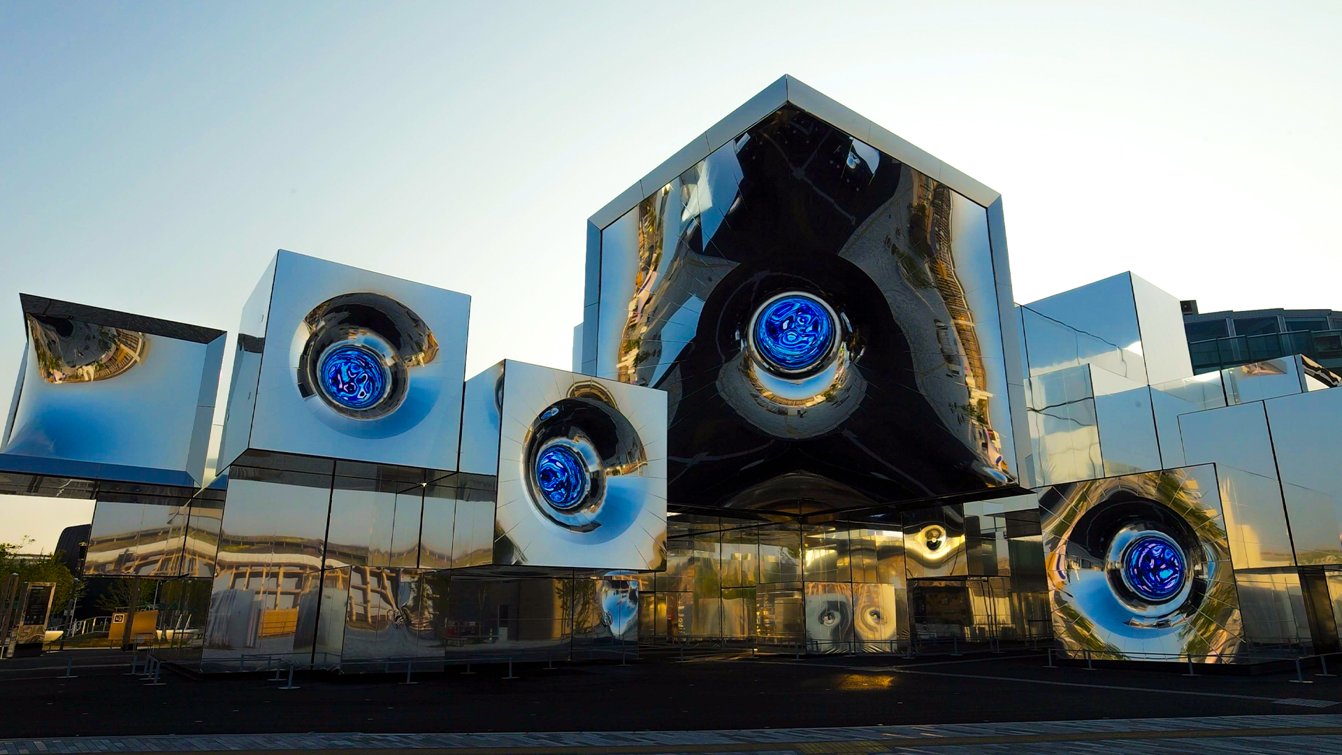 パビリオンの外観