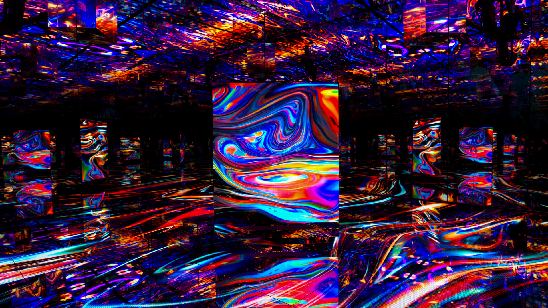 パビリオンの内部