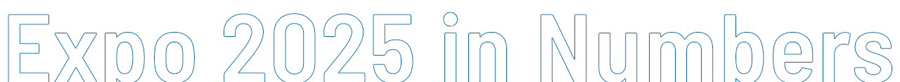 Expo 2025 in Numbers