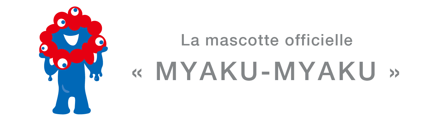 La mascotte officielle « MYAKU-MYAKU »