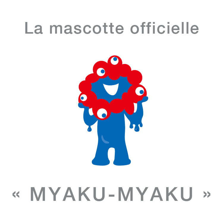 La mascotte officielle « MYAKU-MYAKU »
