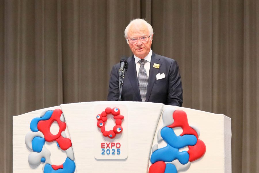 5月14日に開催されたスウェーデンのナショナルデーの模様