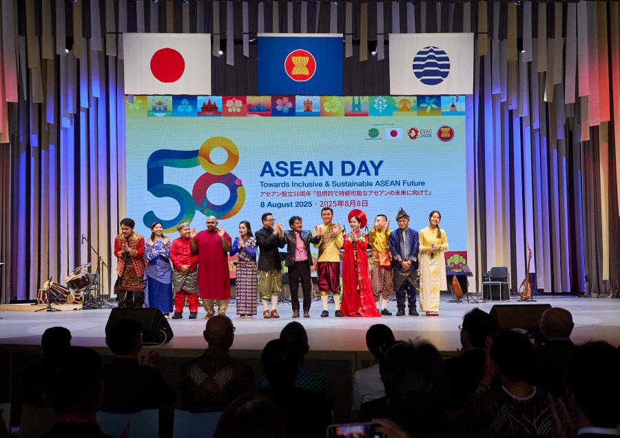 8月8日に開催されたASEANのスペシャルデーの模様