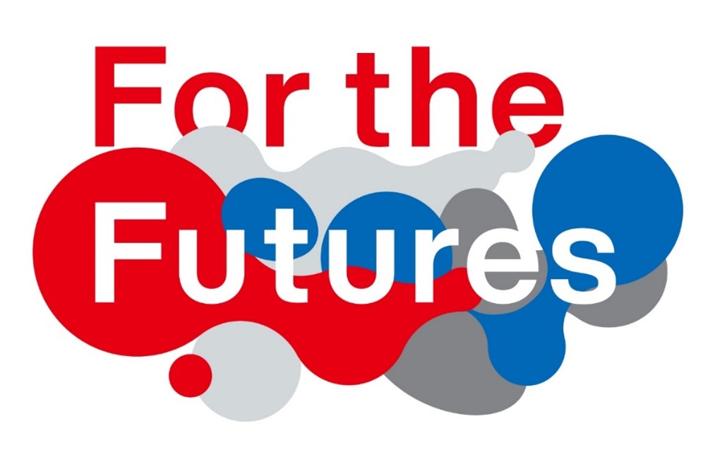 「2025年日本国際博覧会 閉会式」のテーマとして掲げる「For the Futures」のメインビジュアルです