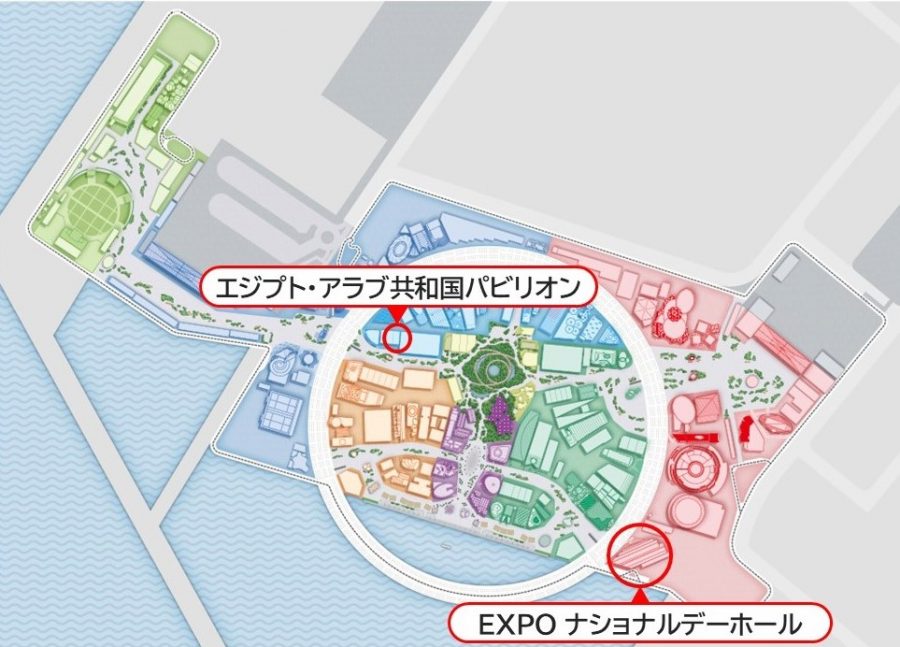万博会場マップ
